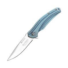 Складной нож CRKT Ripple 2 Blue Stainless Handle K400BXP
