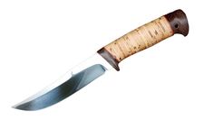 Нож Росоружие Марал, рукоять береста, сталь ЭИ 107