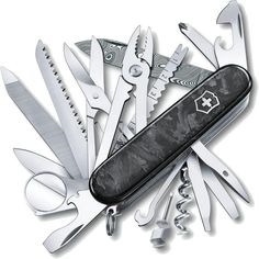 Многопредметный нож Victorinox SwissChamp Damast 1.6791.J21