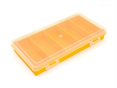 Коробка для приманок PlBOX 2405 (5 ячеек) 240 х 130 х 35 мм, цв. Жёлтый G2