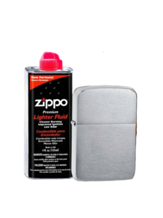 Зажигалка Zippo 1941 Replica + оригинальное топливо 125 мл
