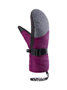 Перчатки Горнолыжные Viking Espada Mitten Fuchsia/Melange (Inch (Дюйм):8)
