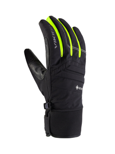 Перчатки Горные Viking Whistler Gtx Black/Yellow (Inch (Дюйм):6)