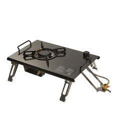 Плита Газовая Naturehike G01 Tabletop Folding Single Head Gas Furnace Black