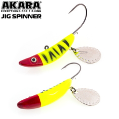 AKARA Тейл-спиннер AKARA JIG SPINNER (Длина (мм) 40; Вес (гр.) 22 / 66P)