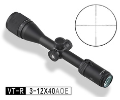 Оптический прицел Discovery VT-R 3-12x40AOE, HMD, подсветка, на Weaver