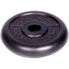 Обрезиненный диск Титан d 31 мм, чёрный 2,5 кг 1069 Titan