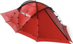 Экстремальная палатка Husky Fighter 3-4 (красный)