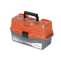 Ящик для рыбалки и хранения летний трехполочный Tackle Box NISUS оранжевый (N-TB-3-O)