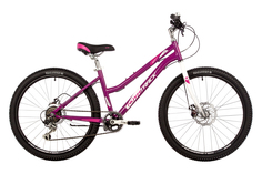 Велосипед для подростков NOVATRACK 24SHD.JENNY.14PR23 пурпурный