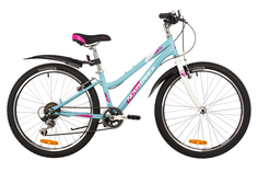 Велосипед для подростков NOVATRACK 24SHV.JENNY.12BL23 голубой