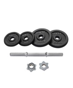 Гантель разборная чугунная в коробке Starfit Db-715, 8 кг