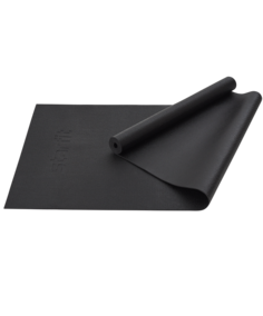 Коврик для йоги и фитнеса Starfit Fm-101, Pvc, 183x61x0,3 см, черный