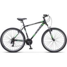 STELS Велосипед 27.5” Navigator-700 V 19" Черный матовый LU094568