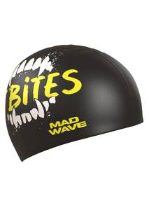 Силиконовая шапочка IT BITES Черный Mad Wave