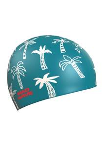Силиконовая шапочка PALM TREE Зеленый Mad Wave