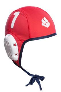 Шапочка для водного поло WATERPOLO CAPS Красный, 13 Mad Wave