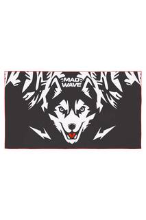 Полотенце из микрофибры HUSKY Черный,40*80 cm Mad Wave