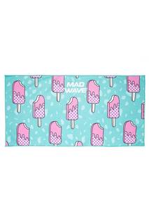 Полотенце из микрофибры ICE CREAM Бирюзовый, 40*80 cm Mad Wave