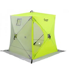 Палатка зимняя Куб 1,8х1,8 yellow lumi/gray PR-ISC-180YLG PREMIER