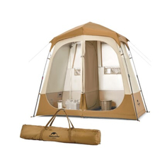 Палатка Naturehike NH22ZP006 с сухим и влажным разделением, душевая палатка, моб. туалет