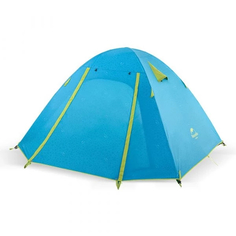 Палатка Naturehike с алюминиевыми дугами, на 2 человека, цвет морской волны, NH18Z022-P