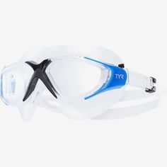 Маска Для Плавания Tyr Rogue Swim Mask Голубой