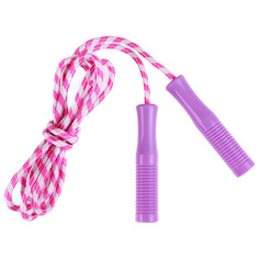 Скакалка 2,4 м, d=0,45 см, цвета МИКС(10 шт.) No Brand