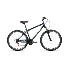 Велосипед Altair MTB HT 27,5 1.0 2021 17" темно-синий/серебро