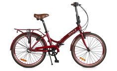 Велосипед Shulz Krabi V-brake 2023 One Size dark red