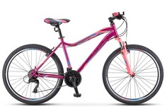 Велосипед STELS Miss 5000 V V050 2021 18" фиолетовый/розовый