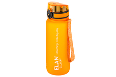 Бутылка для воды Elan Gallery Style Matte 800 мл 7,8х7,8х25,5 см оранжевая