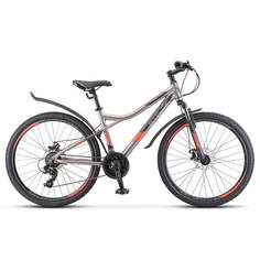 Велосипед STELS Navigator 610 MD V050 2022 14" серый/красный