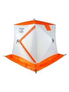 Палатка Кедр Куб, для рыбалки, 2 места, оранжевый