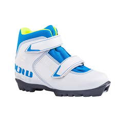 Ботинки лыжные детские NNN TREK Snowrock2 белые/логотип синий RU32 EU33 CM19,5
