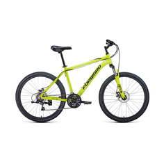 Велосипед 26" Forward Hardi 26 2.1 disc AL 20-21 г 18" Ярко-желтый/Черный RBKW1M36G003