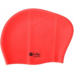 Шапочка для плавания Indigo 807SC силикон для длинных волос