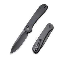 Нож Civivi Elementum Button Lock Knife G10 Handle (3.47" 14C28N Blade) black