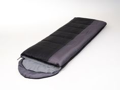 Спальный мешок /спальник c подголовником ALASKA Camping Plus серый до -10 правый (R)