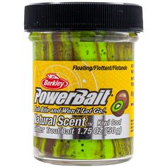 Форелевая паста Berkley PowerBait Natural Scent 50 гр Kiwi Cool