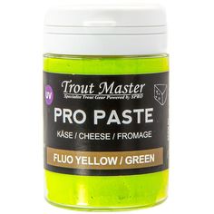Форелевая паста Trout Master Pro Paste 60 гр Сыр Fluo Yellow Green Spro