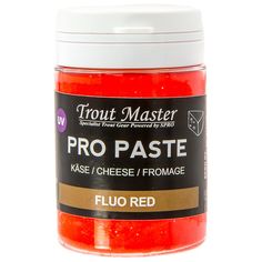 Форелевая паста Trout Master Pro Paste 60 гр Сыр Fluo Red Spro