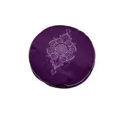 Подушка для медитации Bodhi Чакра Сахасрара фиолетовая