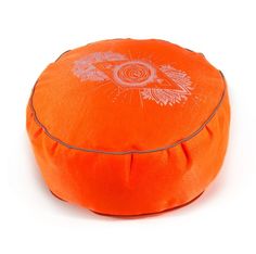 Подушка для медитации Bodhi Чакра Свадхистана оранжевая