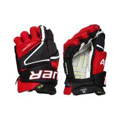 Перчатки хоккейные BAUER Vapor Hyperlite S22 SR 1059951 (15 / черный-красный) Бауэр