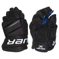 Перчатки хоккейные BAUER X S21 Sr 1058645 (14 / черный-белый) Бауэр