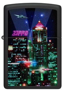 Зажигалка ZIPPO Cyber City 48506