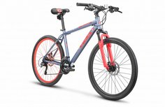 Велосипед STELS Navigator-500 MD 2023 F020 18" серый-красный