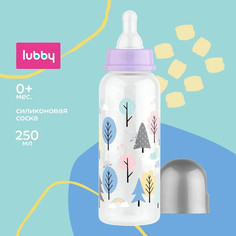 Бутылочка с соской Lubby от 0 мес. 250 мл.