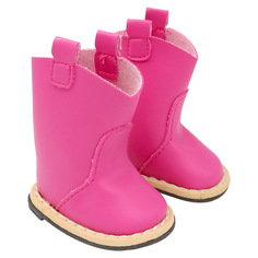 Сапожки для куклы, цвет: розовый, 7 см, арт. MISU-7258 Китай